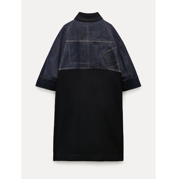 ZARA MANTECO WOOL BLEND CAPE ZW COLLECTION - Picture 5 of 6